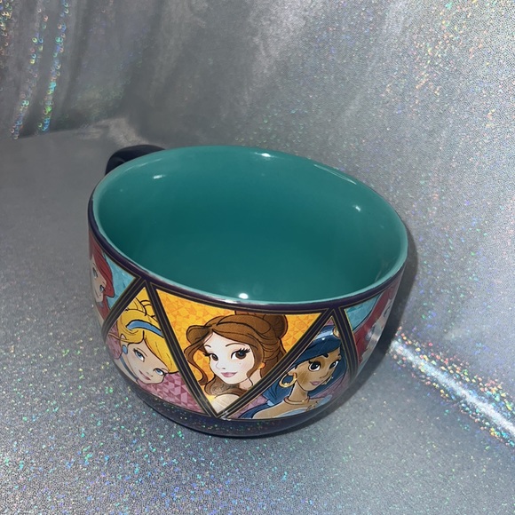 Disney princess mug large wide purple soup coffee bar ware drinkware cup - Picture 4 of 7